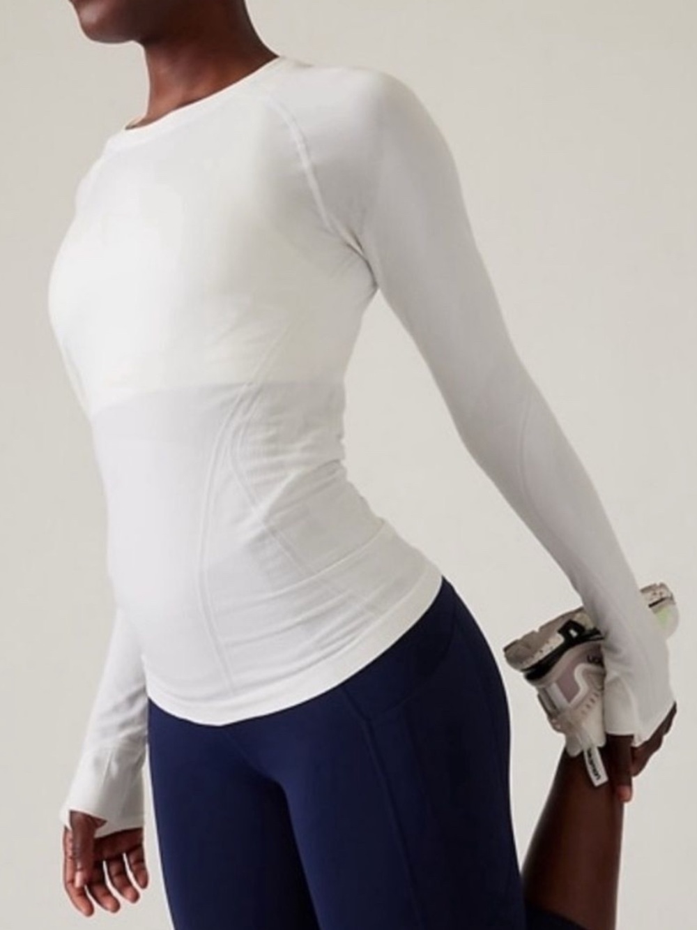 Athleta Momentum Seamless Long Sleeve Active Top